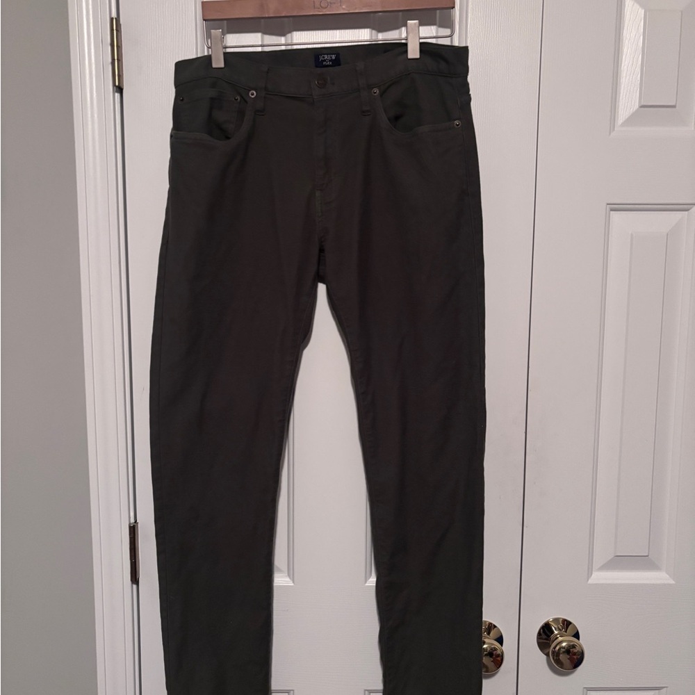 J. Crew Women’s Dark Green Slim Jeans 32x32